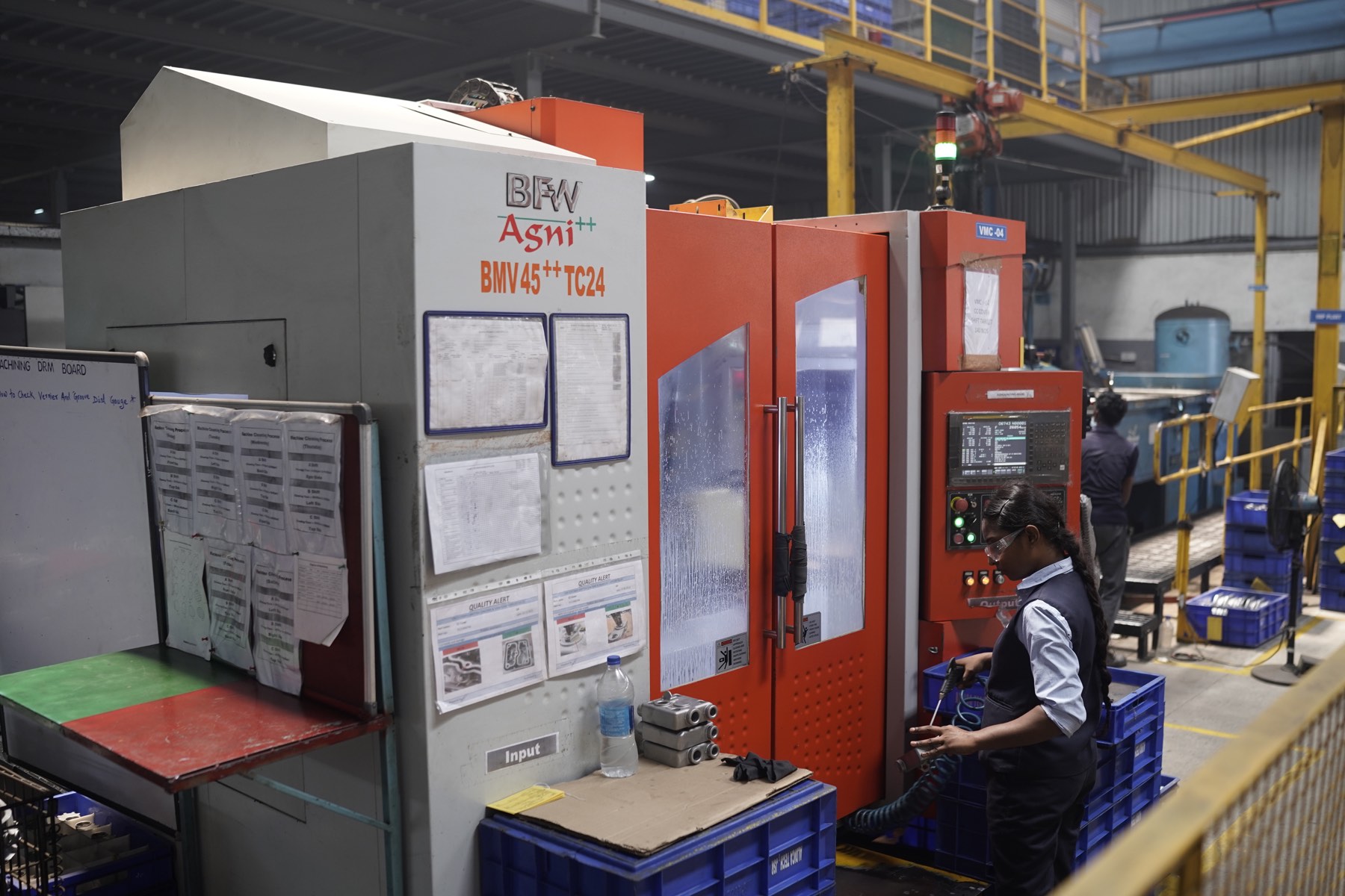 Quality testing lab at Aldica